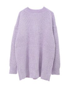 earth music&ecology シャイニーベロアチュニック