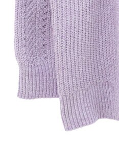 earth music&ecology シャイニーベロアチュニック