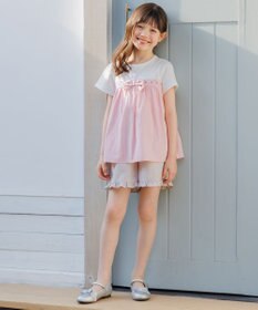 組曲 KIDS 【150-160㎝】 フリルヘムショートパンツ
