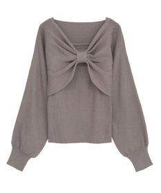 earth music&ecology 【WEB限定】リボンニットアンサンブル