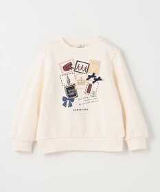 組曲 KIDS 【110-140cm】ロンドンスタンプ トレーナー