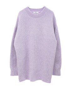 earth music&ecology シャイニーベロアチュニック