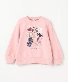 組曲 KIDS 【110-140cm】ロンドンスタンプ トレーナー