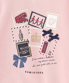 組曲 KIDS 【110-140cm】ロンドンスタンプ トレーナー