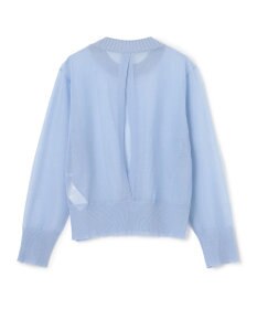 BEIGE， PYRRHOT / シアーコンビ バックスリットプルオーバー