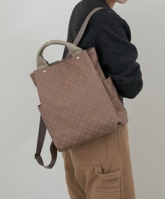 russet ナイロンジャガード2ハンドルリュックサック(SF-220)