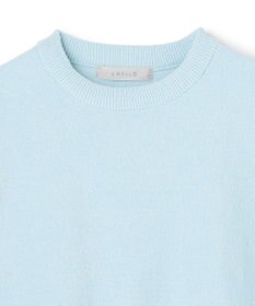 UNFILO L ベロアモール ハーフスリーブニット