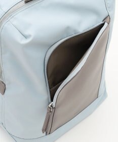 Y'SACCS ナイロン×リサイクルレザー　コンビマルチリュック