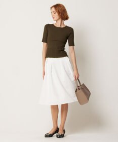 TOCCA 【WEB限定カラーあり】【消臭・洗える】RIBBON LABYRINTH JACQUARDスカート