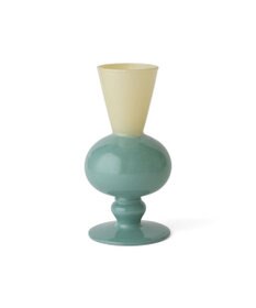 PRESENTERS ROOM amabro / MINI VASE TWO TONE(Beige×Green)