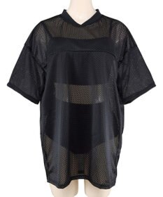 San-ai Resort（三愛水着楽園） WEB限定メッシュTシャツブラトップ4点セット水着