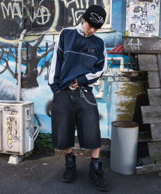 WEGO 【ユニセックス着用ITEM/MLサイズ展開】パイピングトラックジャケット