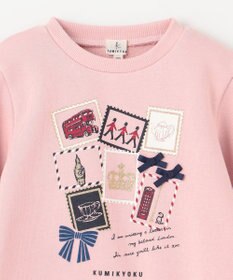 組曲 KIDS 【110-140cm】ロンドンスタンプ トレーナー