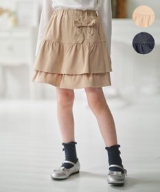 組曲 KIDS 【110-140㎝】リボンティアード キュロット