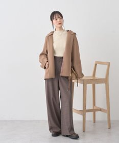 earth music&ecology 【フード取り外し可】2WAYフードコート