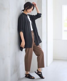 ANY バックプリーツシャツ