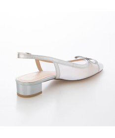 MODE ET JACOMO <MODE ET JACOMO>リボンモチーフチュールバックベルト