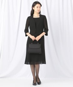 自由区 FORMAL 【洗える/着心地楽々】セオプラスエス ウォッシャブル ワンピース