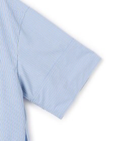 NAVE 【ReNAVE・セットアップ可/洗える/接触冷感/UVケア】コットンポリブロード クロップドシャツ