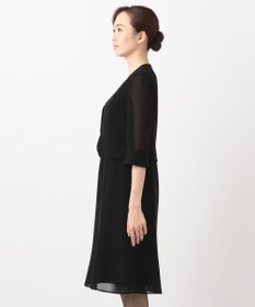 自由区 FORMAL 【洗える/着心地楽々】セオプラスエス ウォッシャブル ワンピース