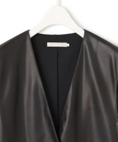 ICB フェイクレザー ベスト