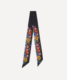 LIBERTY. フローラル・ミューズ 8x160スキニー シルク スカーフ