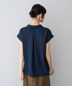 YECCA VECCA 2wayストライプリボンブラウス