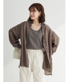 Green Parks レギュラー前後差シアーシャツ