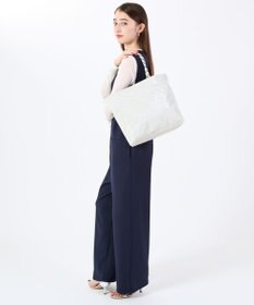 LeSportsac ML 2 WAY TOTE        /2ウェイスレートブルー/パールシャイン