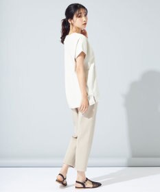 SHARE PARK LADIES センタープレスストレートデニム