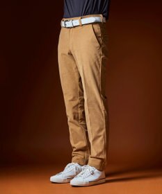 23区GOLF 【MEN】【ストレッチ】コーデュロイ カラーパンツ