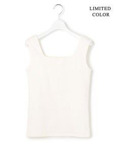 ICB L 【WEB限定カラーあり】 ブロードステッチリブ タンクトップ
