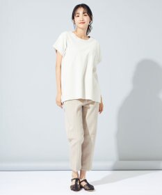 SHARE PARK LADIES センタープレスストレートデニム