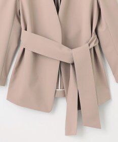 23区 L 【エステータ】コットンダブルクロス ノーカラージャケット