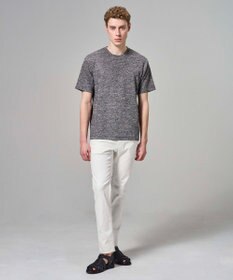 JOSEPH HOMME 【WEB・一部店舗限定】 メランジウィーブ　半袖カットソー