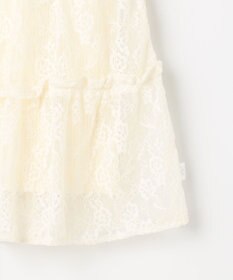 組曲 KIDS 【150-160㎝】スノウレースレイヤード トップス