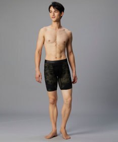 WACOAL MEN 【クロスウォーカー】 はいて歩いてカロリー消費アップをめざそう！ ムレ軽減設計 ロング丈 前開き GX6006 /ブロス バイ ワコールメン