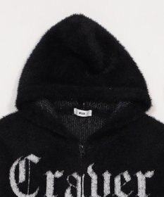 WEGO シャギーグラフィックZIPパーカー