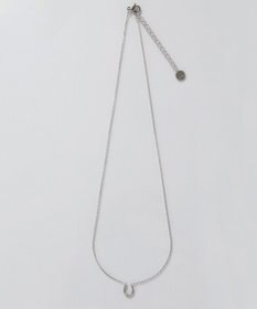 Phoebe 〈オンワード限定セット〉ロマンティックビジューバタフライフープピアス×リッチラインフォースシューネックレス　