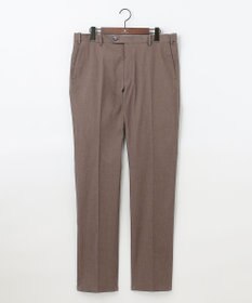 JOSEPH ABBOUD 【キングサイズ・ウエストも伸びる！】コードストライプムーブ パンツ