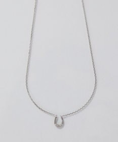 Phoebe 〈オンワード限定セット〉ロマンティックビジューバタフライフープピアス×リッチラインフォースシューネックレス　