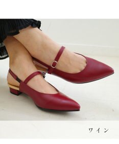 Pointer 日本製 本革ベルト付きミュール