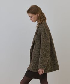 GRACE CONTINENTAL カルゼツイードダブルジャケット