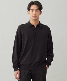 UNFILO MENS 【男女兼用】ソフトサーモ アンチピリングニット ポロ