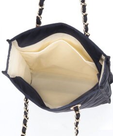 LeSportsac CHAIN N/S TOTE/ディープシーブルーキルト