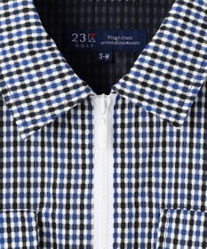 23区GOLF 【WOMEN】ギンガムチェックストレッチワンピース