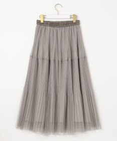 ANY SIS 【美人百花7月号掲載】プリーツチュールティアード スカート