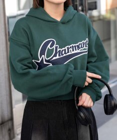 WEGO スタジアムロゴショートプルパーカー