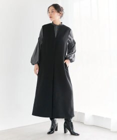 #Newans 【洗濯機可】キーネックジャンパースカート