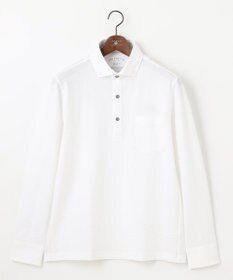 JOSEPH ABBOUD 【オーガニックコットン/サスティナブル】 JOE COTTON サッカーポロシャツ